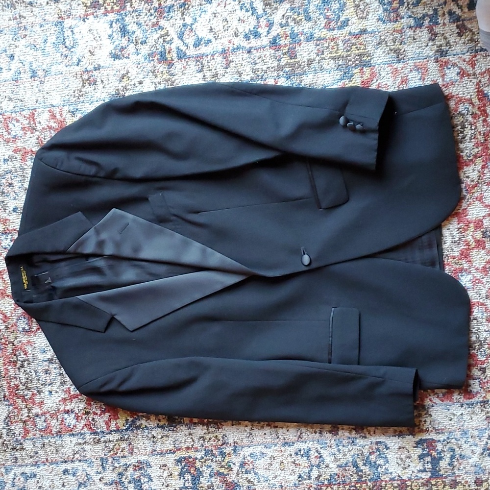 Rockingham Clothes by Jefferson & Vittorio St. Angelo Evening Elite Black Tuxedo